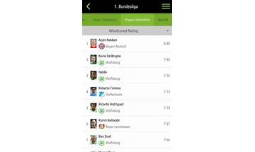 WhoScored for Android - Download the APK from Habererciyes